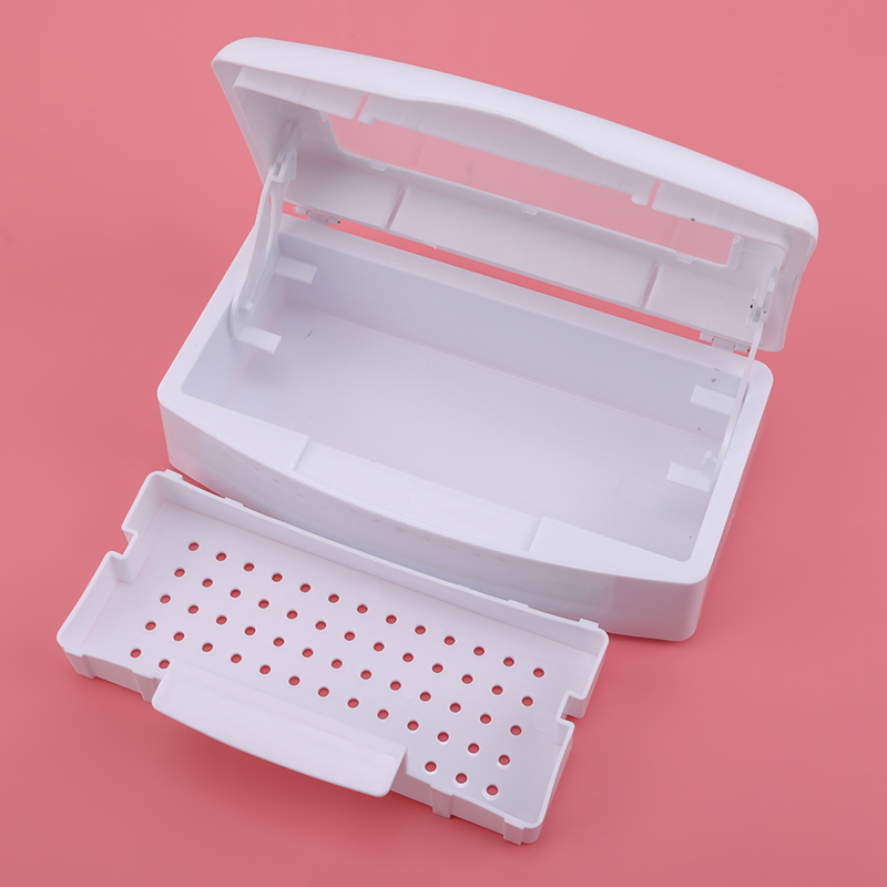 Sterilizing Tray Box Cleaner Disinfection Box Nail..
